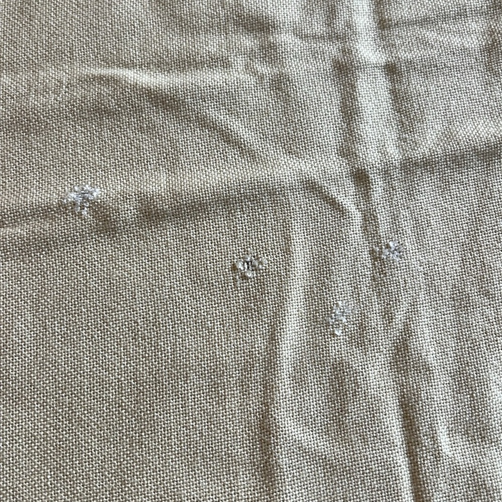 Embroidered Yellow Tablecloth - Picture 2 of 3